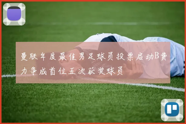 曼联年度最佳男足球员投票启动B费力争成首位五次获奖球员